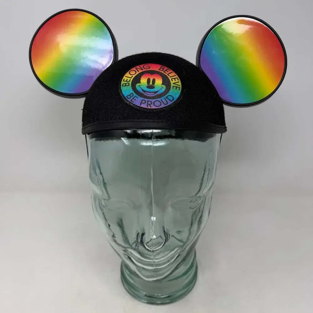 Disney Parks Pride Collection Mickey Mouse Ears Hat Unisex